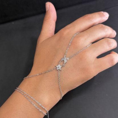Çift Dolamalı Yıldız Silver Şahmeran resmi