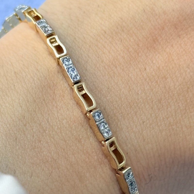 Geometrik Taşlı Bileklik resmi