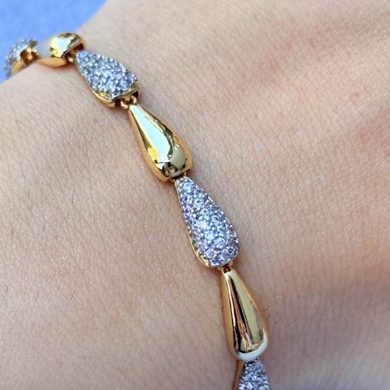 Damla Formlu Bileklik resmi