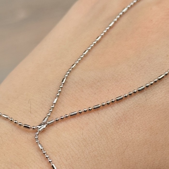 Silver Silindir Boncuk Şahmeran resmi