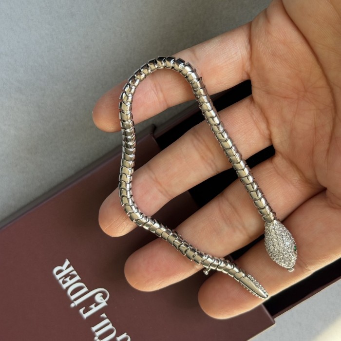 Snake Taşsız Bileklik    resmi
