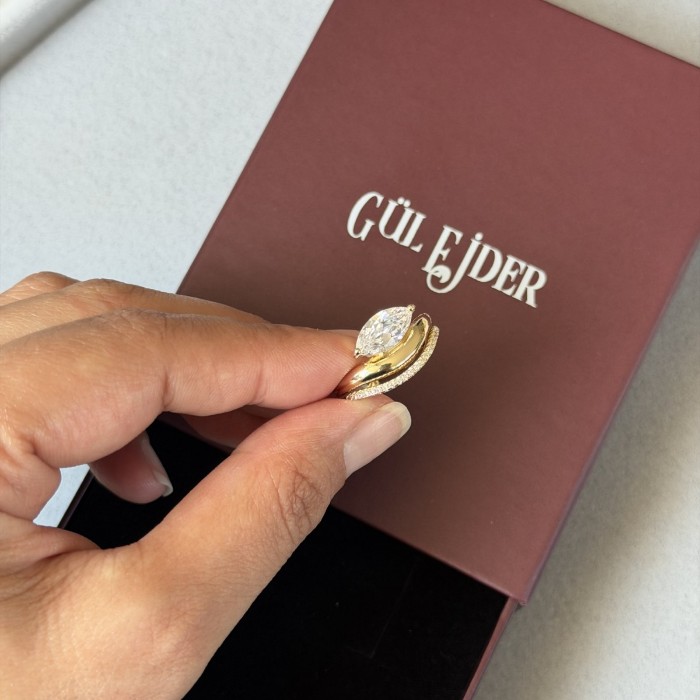 Markiz Taş Yüzük  resmi